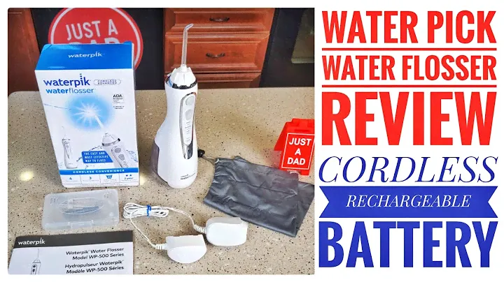 Waterpik Cordless Water Flosser for Teeth Waterproof WP-560 Review  Great for Invisalign Aligners